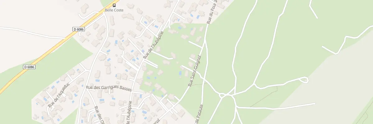 Plan du 340 Rue du Four à Chaux à Saint-Bonnet-du-Gard