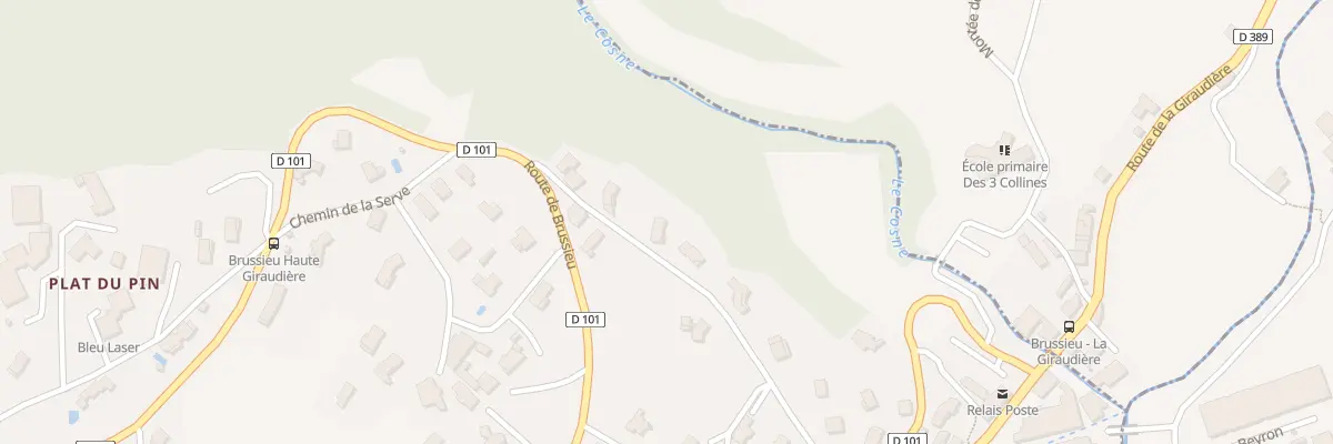 Plan du 5312 Combe A Grand à Brussieu