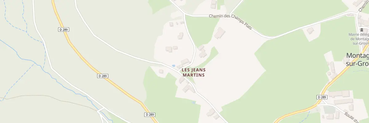 Plan du 5037 Les Jeans Martins à Navour-sur-Grosne