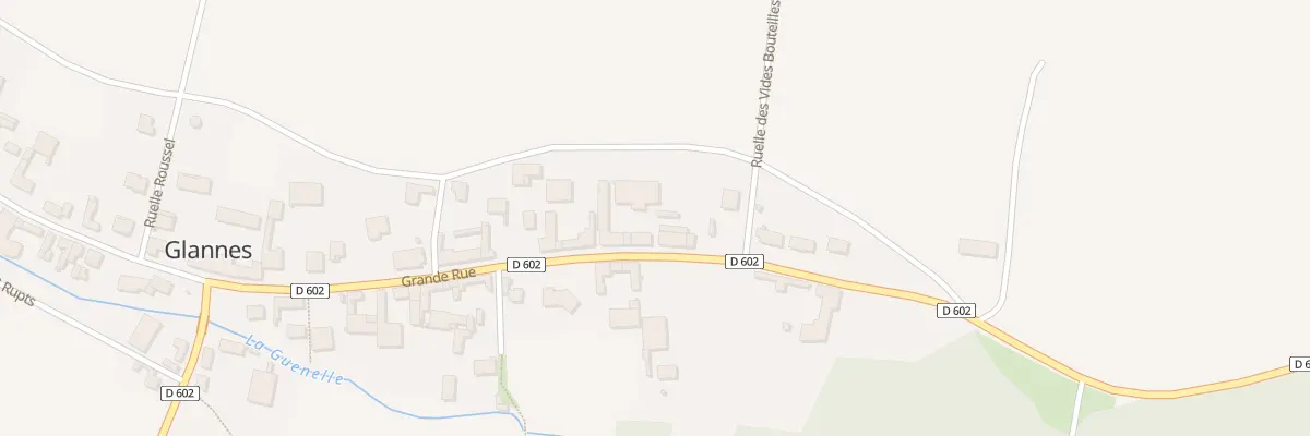 Plan du 8 Gr Grande Rue à Glannes