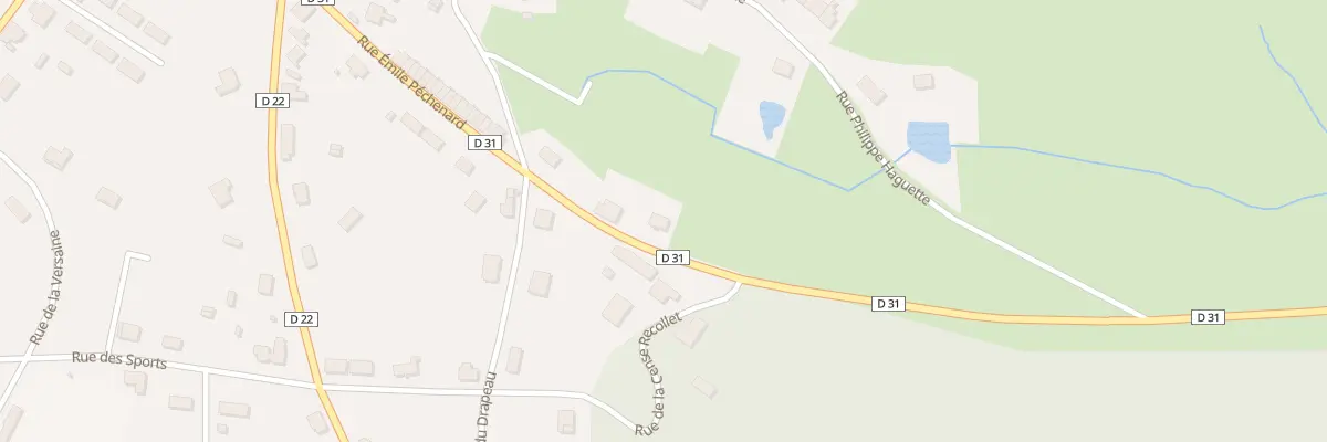Plan du 43 Rue Emile Péchenard à Bourg-Fidèle
