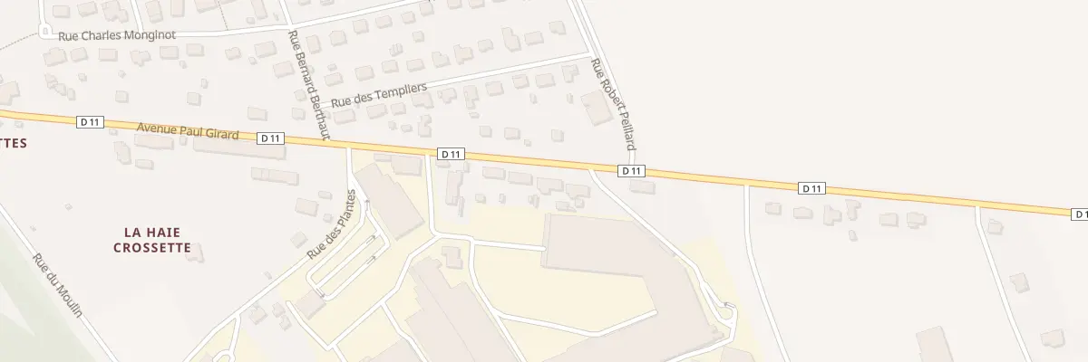 Plan du 54 Av Paul Girard à Dienville