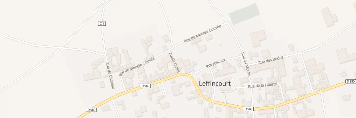 Plan du 12 Rue de la Retourne à Leffincourt