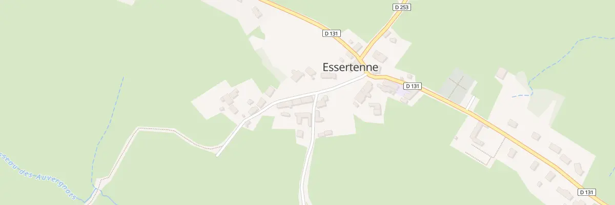 Plan du 7 Imp du Bourg à Essertenne