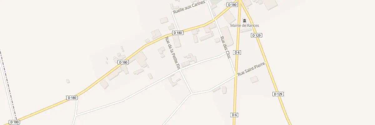 Plan du 2 Che du Derriere Les Clos à Rances