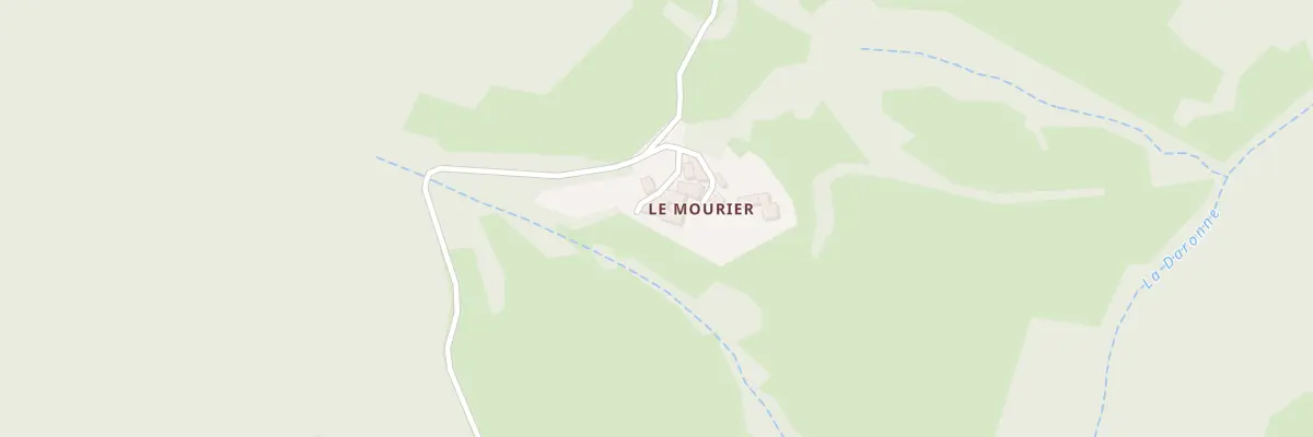 Plan du 5011 Le Mourier à Nozières
