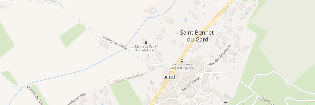 Plan du 66 Pl de la Fontaine à Saint-Bonnet-du-Gard