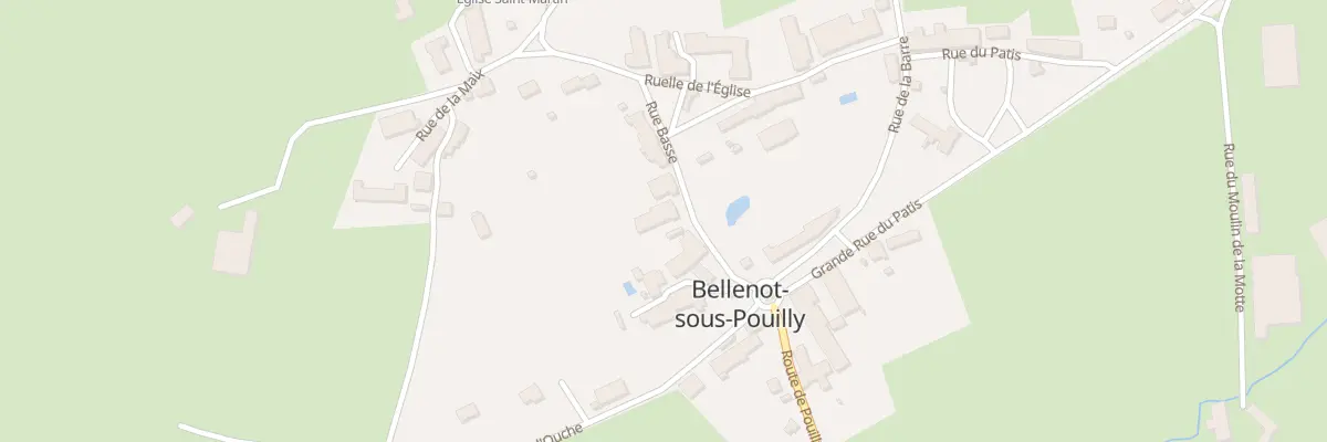 Plan du 5 Rue Basse à Bellenot-sous-Pouilly