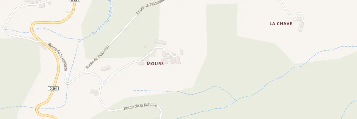 Plan du 5166 Mours à Gluiras