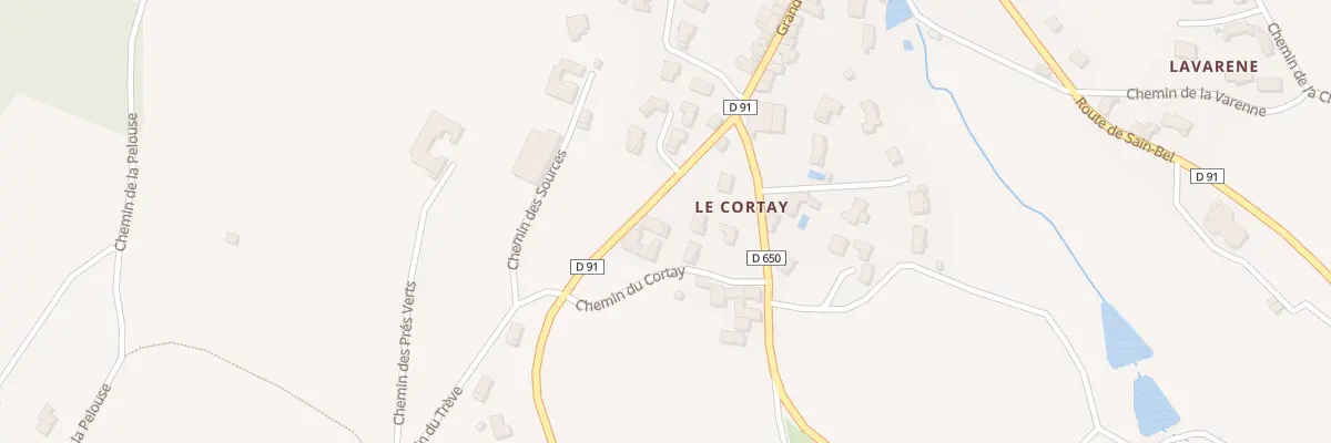 Plan du 5209 Rte de Saint Julien à Tassin-la-Demi-Lune