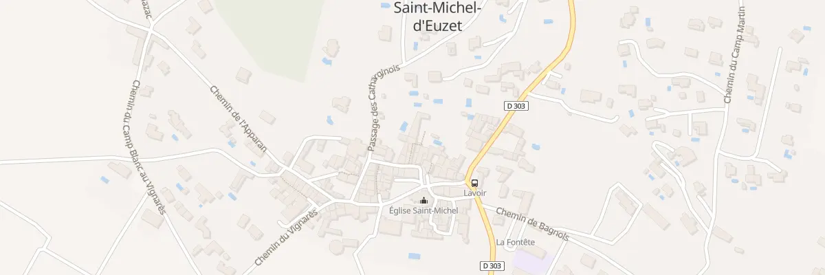 Plan du 5036 Rue du Jeu de Boules à Saint-Michel-d’Euzet