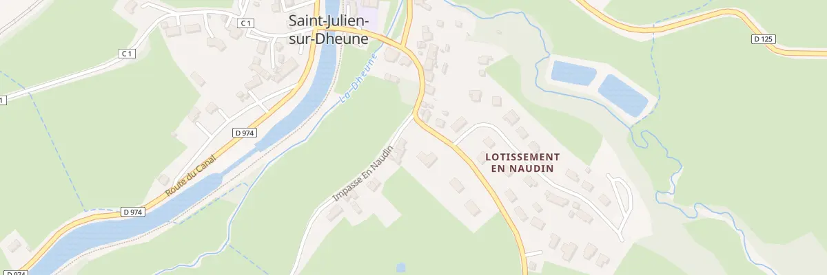 Plan du 5003 En Naudin à Saint-Julien-sur-Dheune