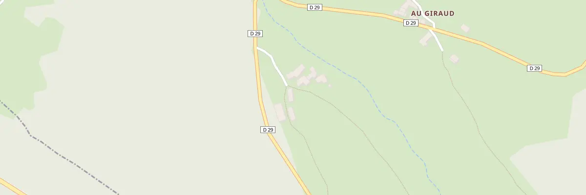 Plan du 102 Che des Bernes à Thélis-la-Combe