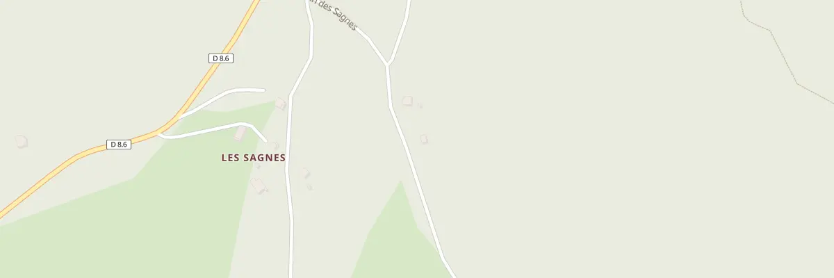 Plan du 5007 Les Sagnes à Graix