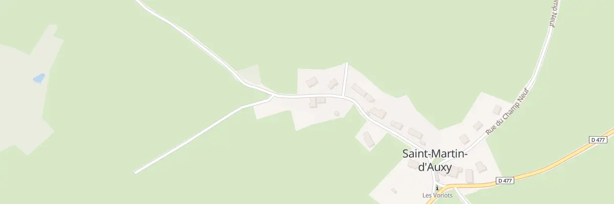 Plan du 11 Imp des Voriots à Saint-Martin-d’Auxy