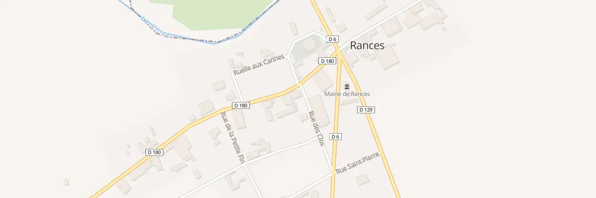 Plan du 2 Rle des Clos à Rances