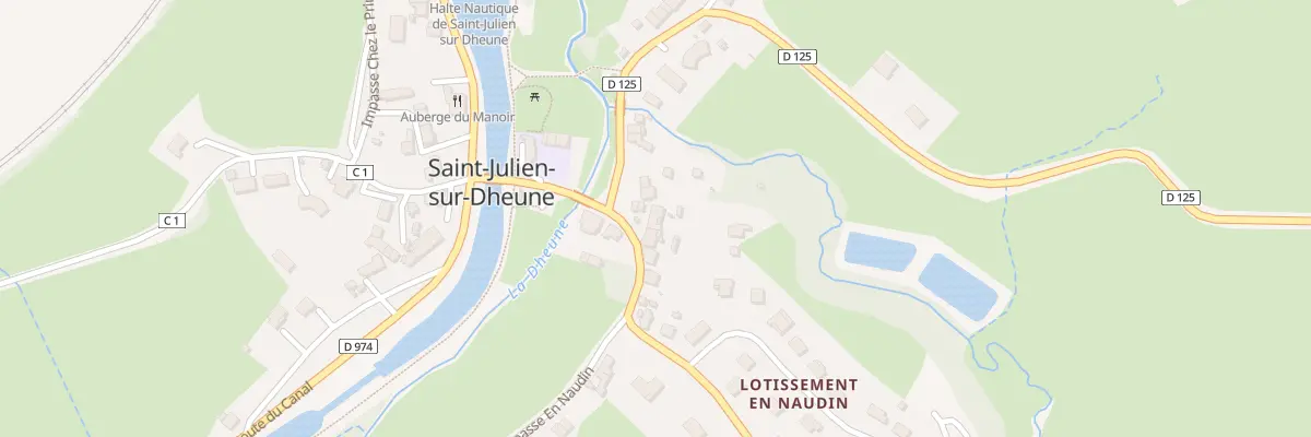 Plan du 5009 En Naudin à Saint-Julien-sur-Dheune