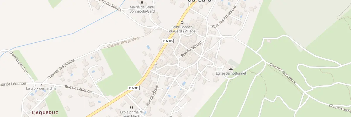 Plan du 50 Rue des Micocouliers à Saint-Bonnet-du-Gard