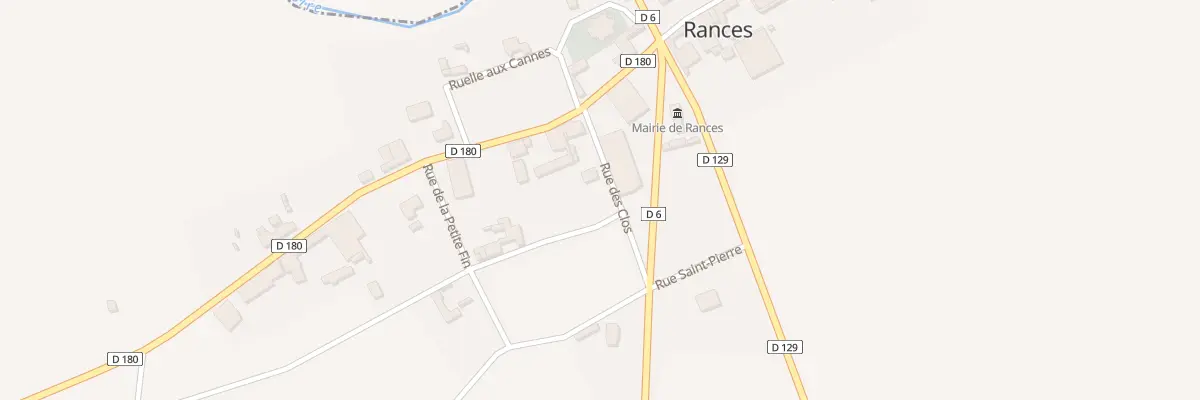 Plan du 4 Rle des Clos à Rances