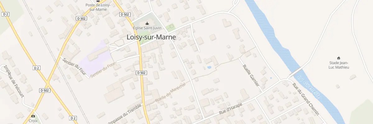 Plan du 9 Rue du Met Jacquet à Loisy-sur-Marne