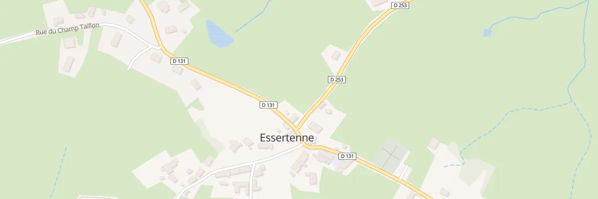 Plan du 1 Rue du Champ de la Fontaine à Essertenne