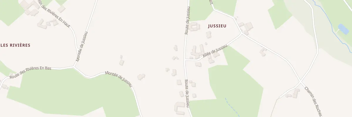 Plan du 92 Rte de Jussieu à Bessenay
