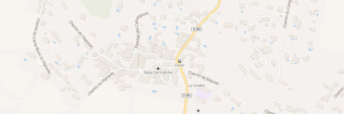 Plan du 5259 Pl Jean-Jaurès à Saint-Michel-d’Euzet