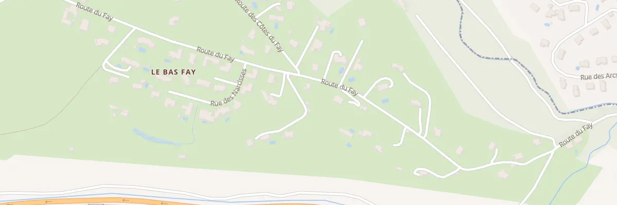 Plan du 108 Rte du Fay à L’Horme