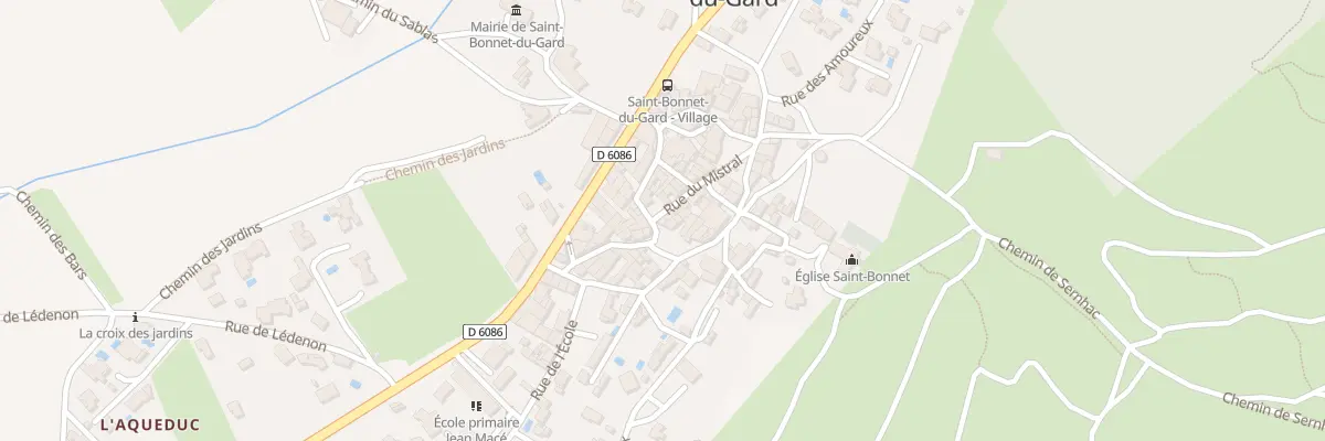 Plan du 7 Pl de la Revolution à Saint-Bonnet-du-Gard