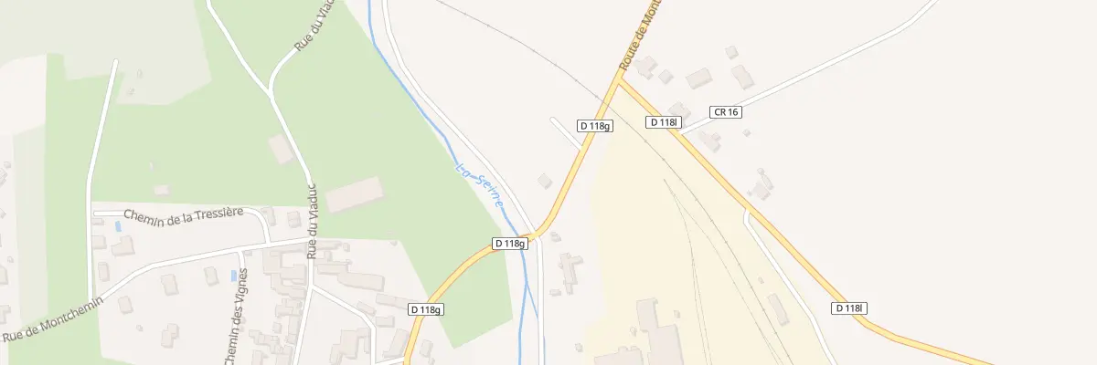 Plan du 17 Rue du Moulin à Sainte-Colombe-sur-Seine