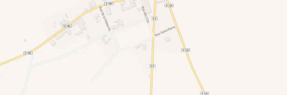 Plan du 1 Rte de Perthes à Rances
