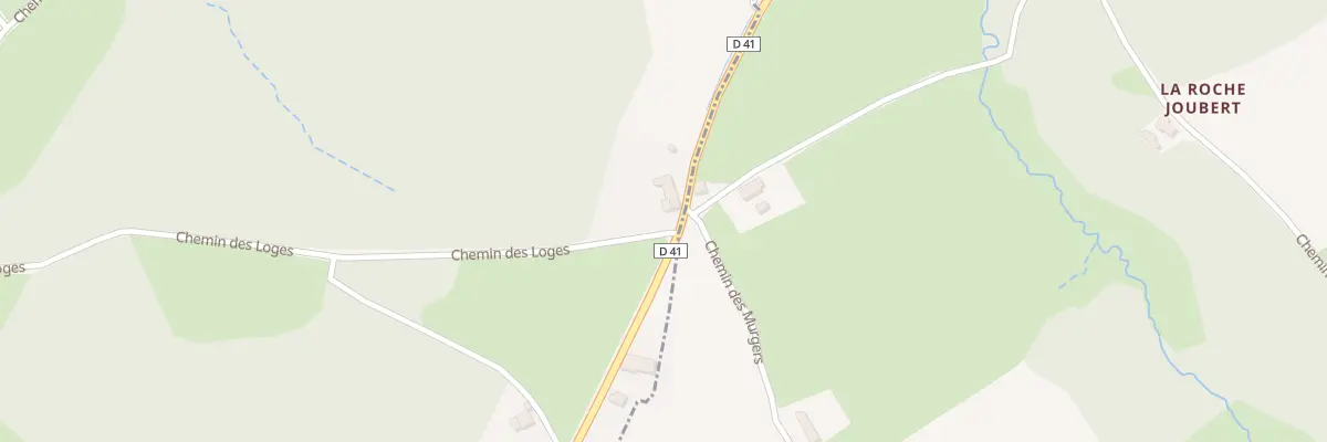 Plan du 2075 Rte des Loges à Buffières