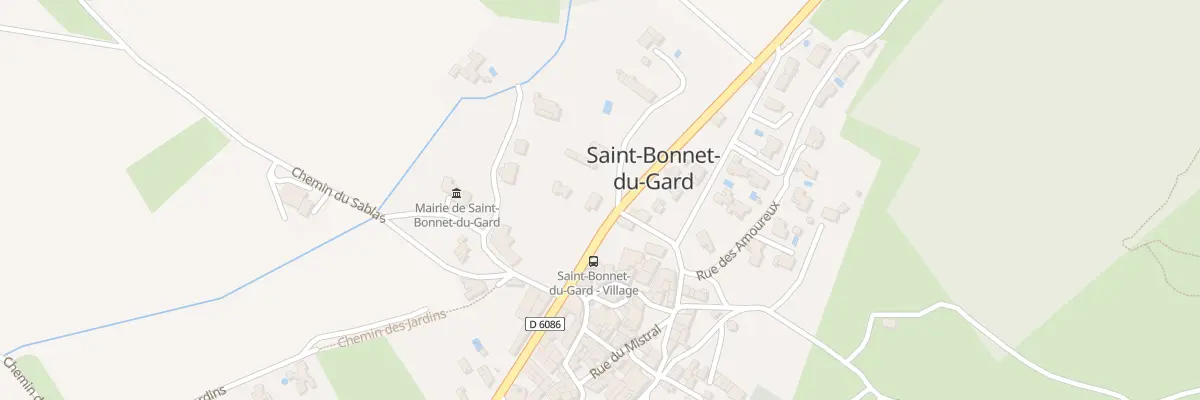 Plan du 24 Rue du Pelican à Saint-Bonnet-du-Gard