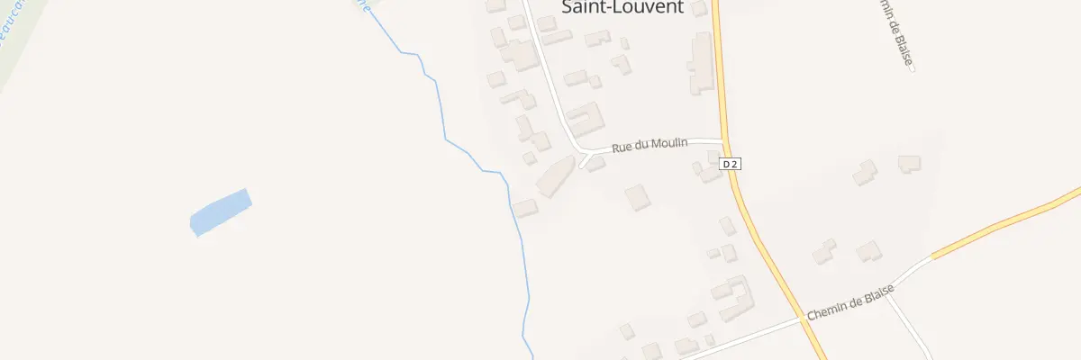 Plan du 10 Rue du Moulin à Châtelraould-Saint-Louvent