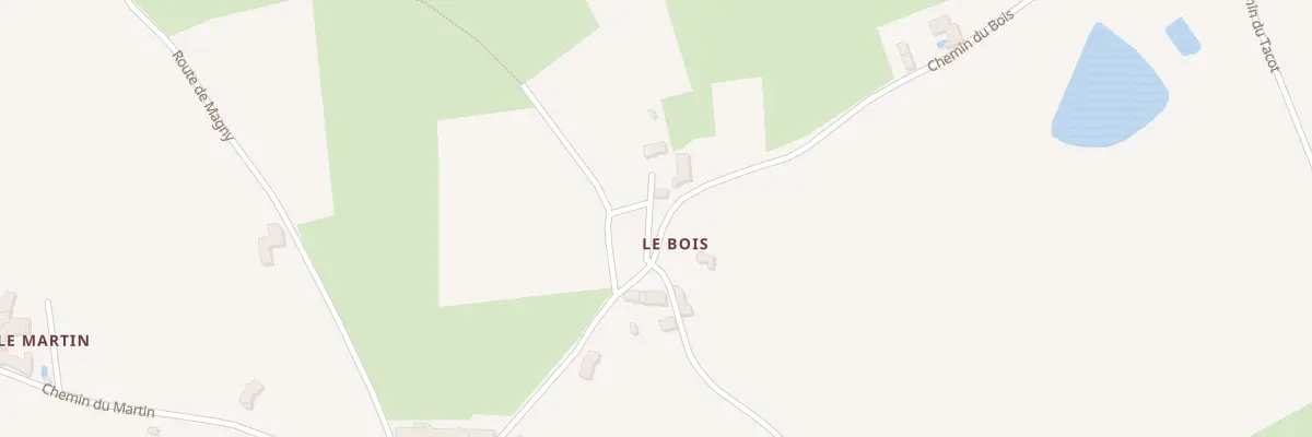 Plan du 5184 Bois à Sarcey