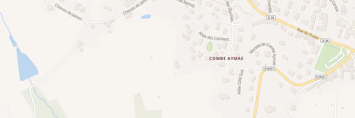 Plan du 2 Imp des Vignes à Bessenay