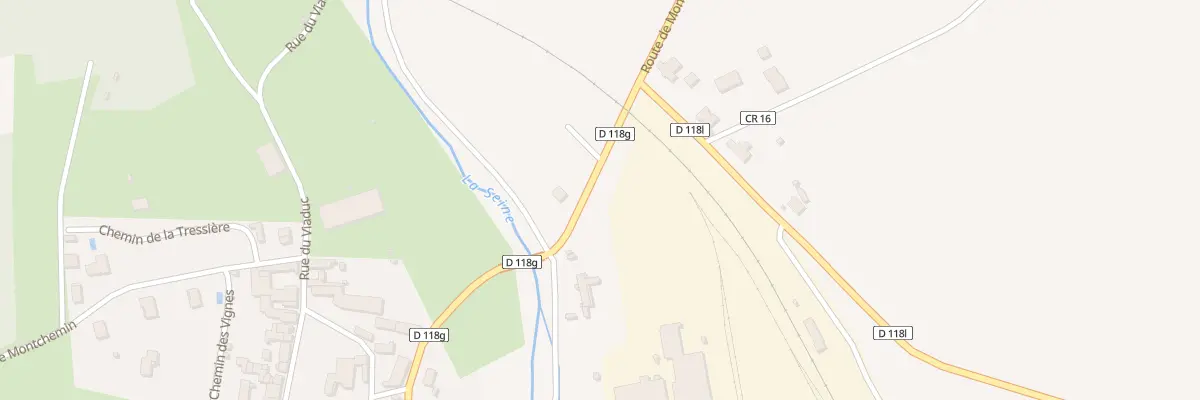 Plan du 9004 Che du Canal à Sainte-Colombe-sur-Seine