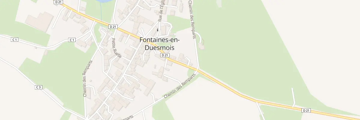 Plan du 4A Rue aux Serains à Fontaines-en-Duesmois