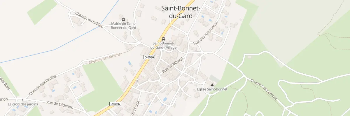 Plan du 24 Pl de la Mairie à Saint-Bonnet-du-Gard