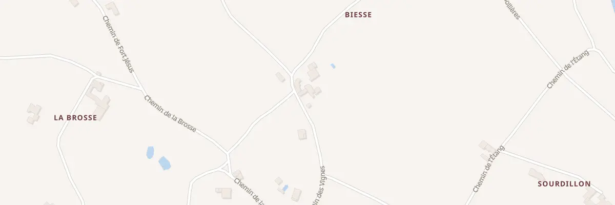 Plan du 5113 Che des Vignes à Bibost