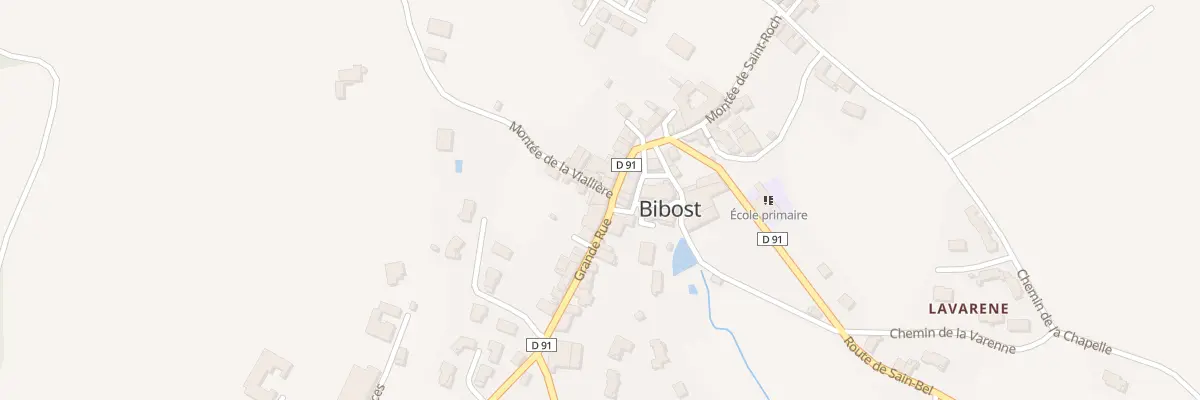 Plan du 5253 Gr Grande Rue à Bibost