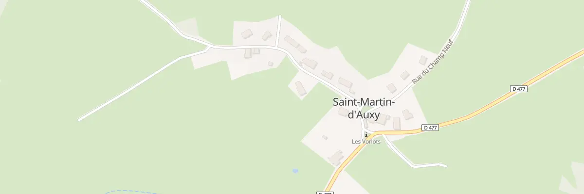 Plan du 5 Imp des Voriots à Saint-Martin-d’Auxy