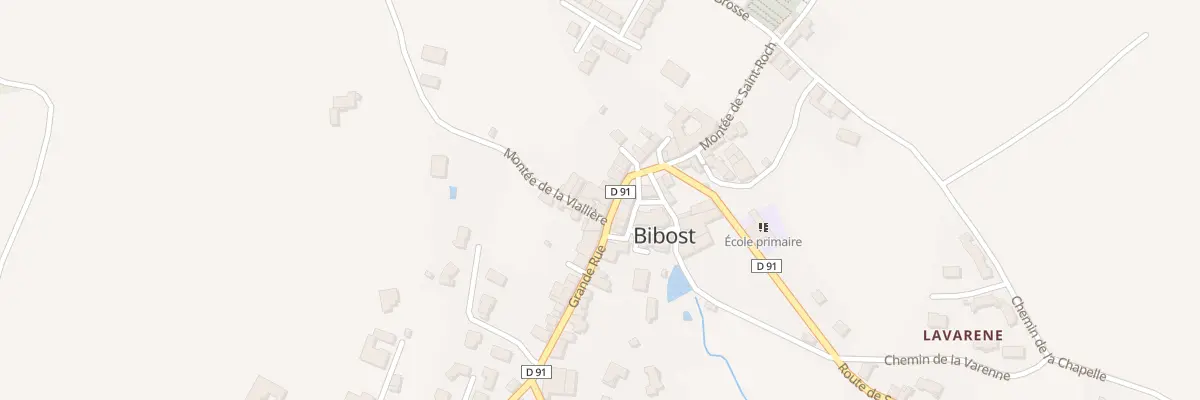Plan du 5030 Gr Grande Rue à Bibost