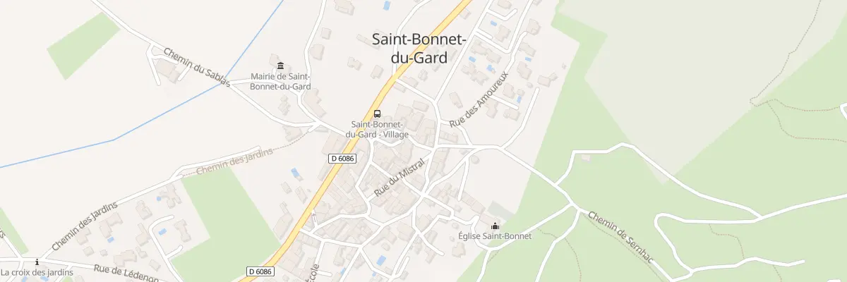 Plan du 17 Pl de la Mairie à Saint-Bonnet-du-Gard