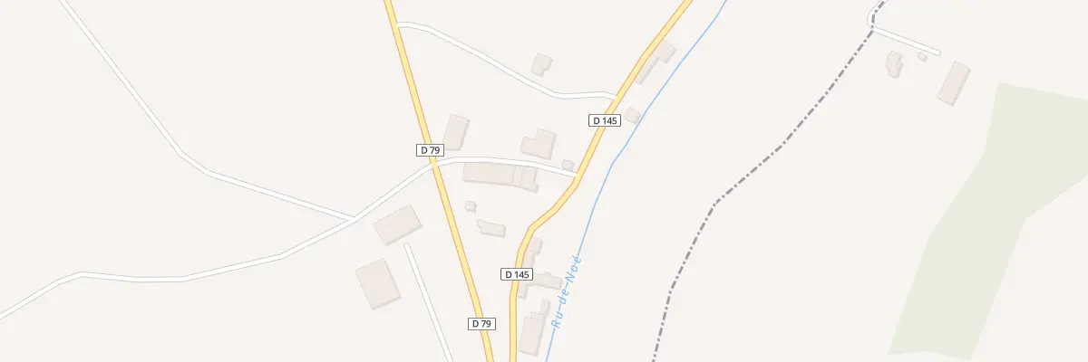 Plan du 6 Ham du Grand Mallet à Noé-les-Mallets