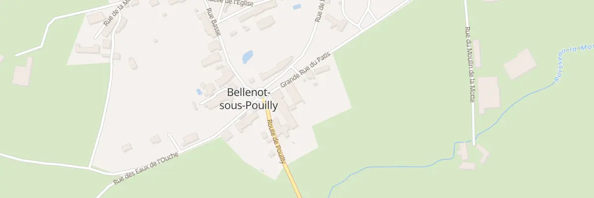 Plan du 4B Rue du Patis à Bellenot-sous-Pouilly