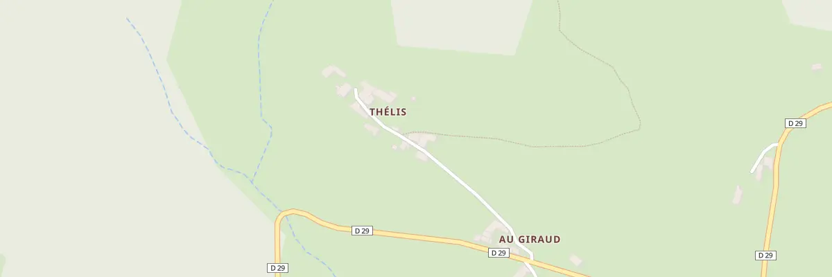 Plan du 5022A Thelis à Thélis-la-Combe