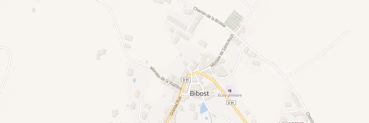 Plan du 5022 Imp Peynet à Bibost