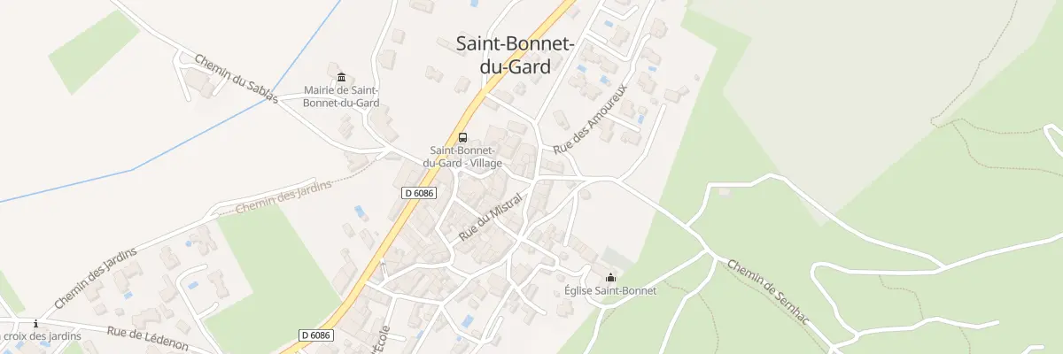 Plan du 3 Pl de la Mairie à Saint-Bonnet-du-Gard