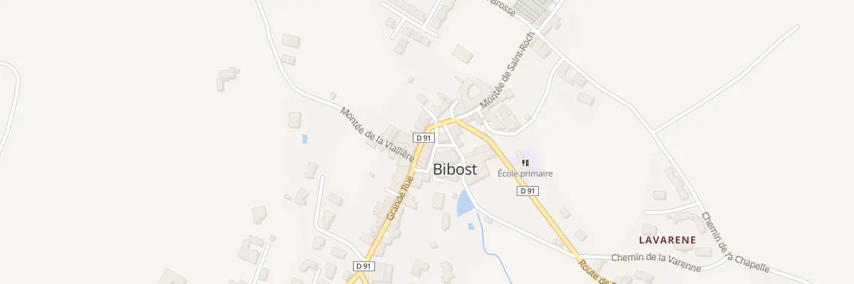 Plan du 5027 Gr Grande Rue à Bibost